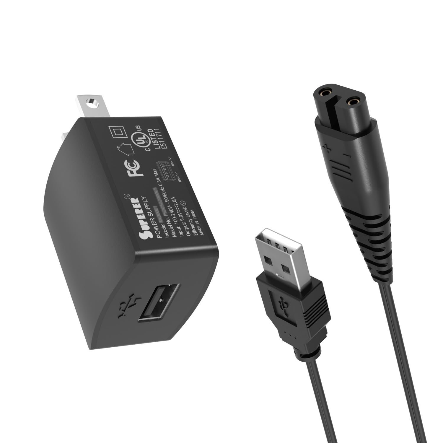 Hatteker Charger-Cord Fit for Hatteker Beard Trimmer Cordless Hair Trimmer Pro
