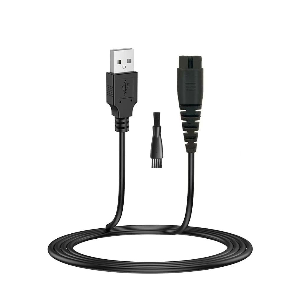 Hatteker USB Charger Cord Compatible with Hatteker Hair Clipper Beard Trimmer