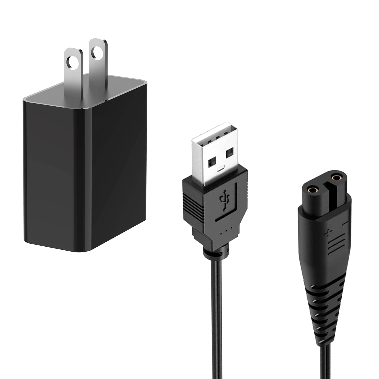 Hatteker Charger Cord for Hatteker Electric Shaver Hair Clipper Beard Trimmer RFC